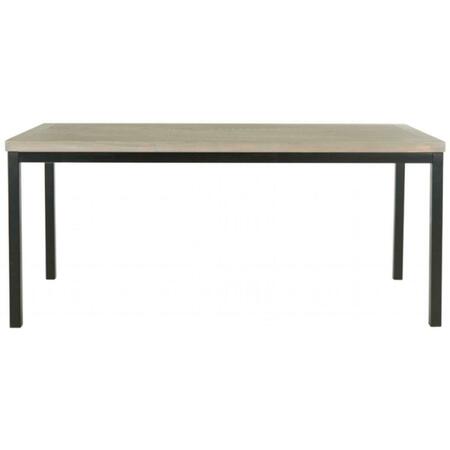 SAFAVIEH Dennis Coffee Table- French Grey - 18.3 x 22.6 x 46.7 in. AMH6588B